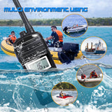 VHF Marine Radio Transceiver RS-35M IP67 Waterproof Marine Walkie Talkie -SOCOTRAN