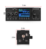 SOCOTRAN RS-978 SSB HF SDR Radio Transceiver 1.8-30 MHz 10 Watt with 3800mAh Li-ion Battery Pack