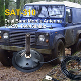 Dual Band Radio Antenna SOCOTRAN High Power 50W Aerial SAT-350/310