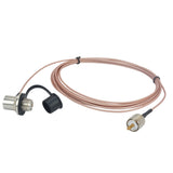 NAGOYA Low Loss Coaxial Cable PL-259 Connect for Mobile Car Radio