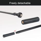 CS Tactical Foldable Antenna 108cm SMA-Female 8W Dual Band VHF UHF 136/520Mhz for Walkie Talkie