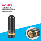 100% Original NAGOYA NA-805 Short Antenna for 144/430/1200MHz Two Way Radio