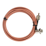 N Male Plug to UHF SO239 Female Low Loss Cable RG-142 for Car Mobile Radio Antenna Coax Cable 5 meters