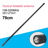 CS Tactical Foldable Antenna 108cm SMA-Female 8W Dual Band VHF UHF 136/520Mhz for Walkie Talkie