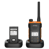 Baofeng + SOCOTRAN Walkie Talkies UV12 Walkie Talkie Long Range Mini Two-way FM Radio Walkie-talkies VOX PTT Portable Radio ht for Hunting Fishing Hotel