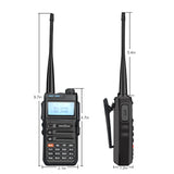 Walkie Talkie UV-5F PLUS Automatic Scan Wireless Copy Frquency Dual Band Two Way Radios -SOCOTRAN