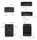 SOCOTRAN DSJ-K9 Law Enforcement Recorder HD Live Police Body Video Camera