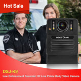 SOCOTRAN DSJ-K9 Law Enforcement Recorder HD Live Police Body Video Camera