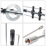 Mobile Radio Antenna CBC-435 UHF VHF 145/435MHz 120W PL-259 Connector