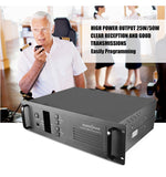 SOCOTRAN MD-8500 Two Way Radio Base Station Walkie Talkie DMR/ Analog UHF Repeater 45W 400-470MHz