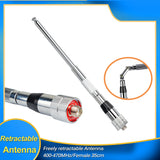 Telescopic Antenna 5-Sections SMA Female UHF 400-470MHz