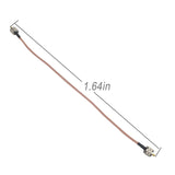 Coaxial Feeder Cable RG-400 Low Loss PL259 Connector