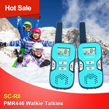 Walkie Talkies R8 License Free for Kids with Monitor VOX DCM Function SOCOTRAN