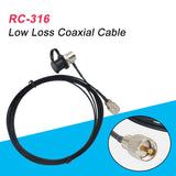 NAGOYA Low Loss Coaxial Cable PL-259 Connect for Mobile Car Radio