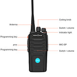Bluetooth Walkie Talkie 5W H10Plus with Wireless Bluetooth Headset -SOCOTRAN