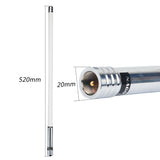 NAGOYA NL-550 VHF UHF 144mhz /430mhz Dual Band 200W 3.0dBi High Gain Fiberglass Antenna