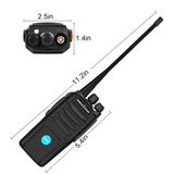 Bluetooth Walkie Talkie 5W H10Plus with Wireless Bluetooth Headset -SOCOTRAN