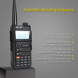 Walkie Talkie UV-5F PLUS Automatic Scan Wireless Copy Frquency Dual Band Two Way Radios -SOCOTRAN