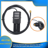 NAGOYA Window Clip Mount RB-CLP RG-174/U 3 Meters Cable SMA-Male Connector