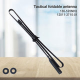 CS Tactical Foldable Antenna 108cm SMA-Female 8W Dual Band VHF UHF 136/520Mhz for Walkie Talkie