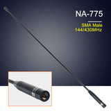 Original Nagoya NA-775 Dual Band SMA-M Male Antenna for Yaesu Vertex VX-3R VX-7R ZT-2R