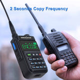 SOCOTRAN UV-5118 Walkie Talkie Full Band Two Way Radio 108-660MHz Marine Radio Police Scanner Copy Frequency NOAA VOX Hidden LCD