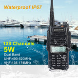 SOCOTRAN UV10R Pro Waterproof IP67 Walkie Talkie High Power Ham Radio Transceiver