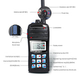 VHF Marine Radio Transceiver RS-35M IP67 Waterproof Marine Walkie Talkie -SOCOTRAN