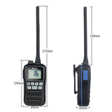 VHF Marine Radio Transceiver RS-25M,SOCOTRAN RS-25M Marine two way radio walkie talkie