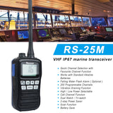 VHF Marine Radio Transceiver RS-25M,SOCOTRAN RS-25M Marine two way radio walkie talkie