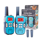 Walkie Talkies R8 License Free for Kids with Monitor VOX DCM Function SOCOTRAN