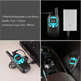 FRS/GMRS Walkie Talkie License Free 22CH 0.5W for Kids R40 -SOCOTRAN