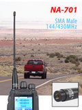 Original Nagoya Antenna NA-701 SMA-M Male For Baofeng Two Way Radio UV-3R TH-UVF9 TH-UV3R KG-UV6D