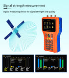 GTMEDIA V8 Finder Pro Digital Satellite Signal Finder DVB-S2X/S2/S/T2/T/C H.265, Satellite Finder Support Spectrum Analyzer with Compass