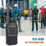 SOCOTRAN KH-998 16 Channels Walkie Talkies VOX Charge Two Way Radio