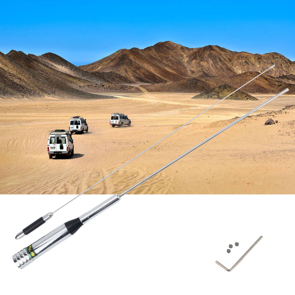 Ccdes NL-770R Antenne double bande Kit d'antenne de station de radio de  voiture à gain élevé 144 / 430MHz Connecteur UHF, Antenne UHF, Antenne 