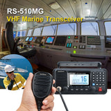 VHF Marine Radio RS-510MG 25W Marine Boat Transceiver IPX7 with GPS DSC -SOCOTRAN
