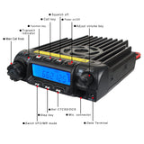 Vehicle Car Transceiver Frequency 66-88MHz TYT TH-9000D