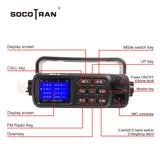 Socotran KT-5800 Mobile Car Radio Transceiver Dual Band 136-174&400-480MHz 25W