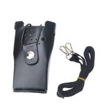 Leather Holster for Protect Motorola GP3688 Two Way Radio -SOCOTRAN