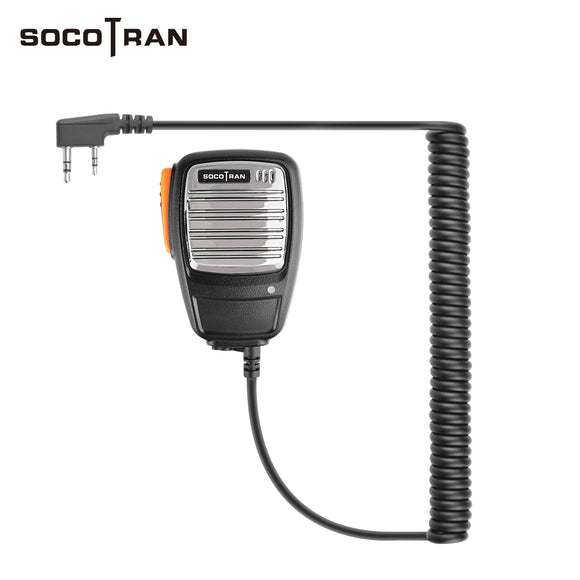 SOCOTRAN Micophone for walkie talkies two way radio,K plug