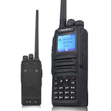 Digital walkie talkie DM-1701 DMR Two Way Radio Tier 2 Dual Time Slot Dual Band Ham Radio-SOCOTRAN