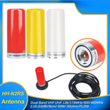 Antenna HH-N2RS Dual Band UHF/VHF PL259 Connector with Magnetic Mount & 5M Coaxial Cable