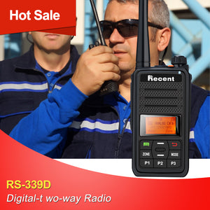 SOCOTRAN RS-339D Digital Two Way Radio VHF UHF Dual Band Ham Radio