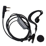 K plug earpiece with mic for walkie talkies two way radio