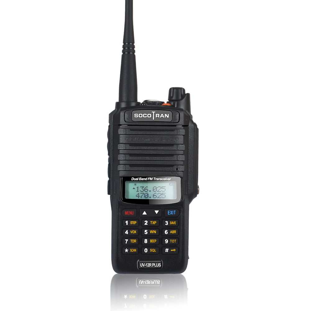 Pack talkie-walkie UV-6R 144/430Mhz + etui étanche