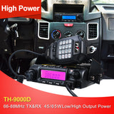 Vehicle Car Transceiver Frequency 66-88MHz TYT TH-9000D