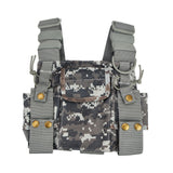 Radio Chest Harness Pouch Holster Walkie Talkie Chest Pocket