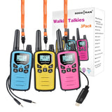 SOCOTRAN R60 3 Pack Walkie Talkies PMR446 8 Channel Two Way Radio Toy Gift