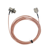 N Male Plug to UHF SO239 Female Low Loss Cable Right Angle RG-316 for Car Mobile Ham Radio Antenna Extension Cable 5 Meters